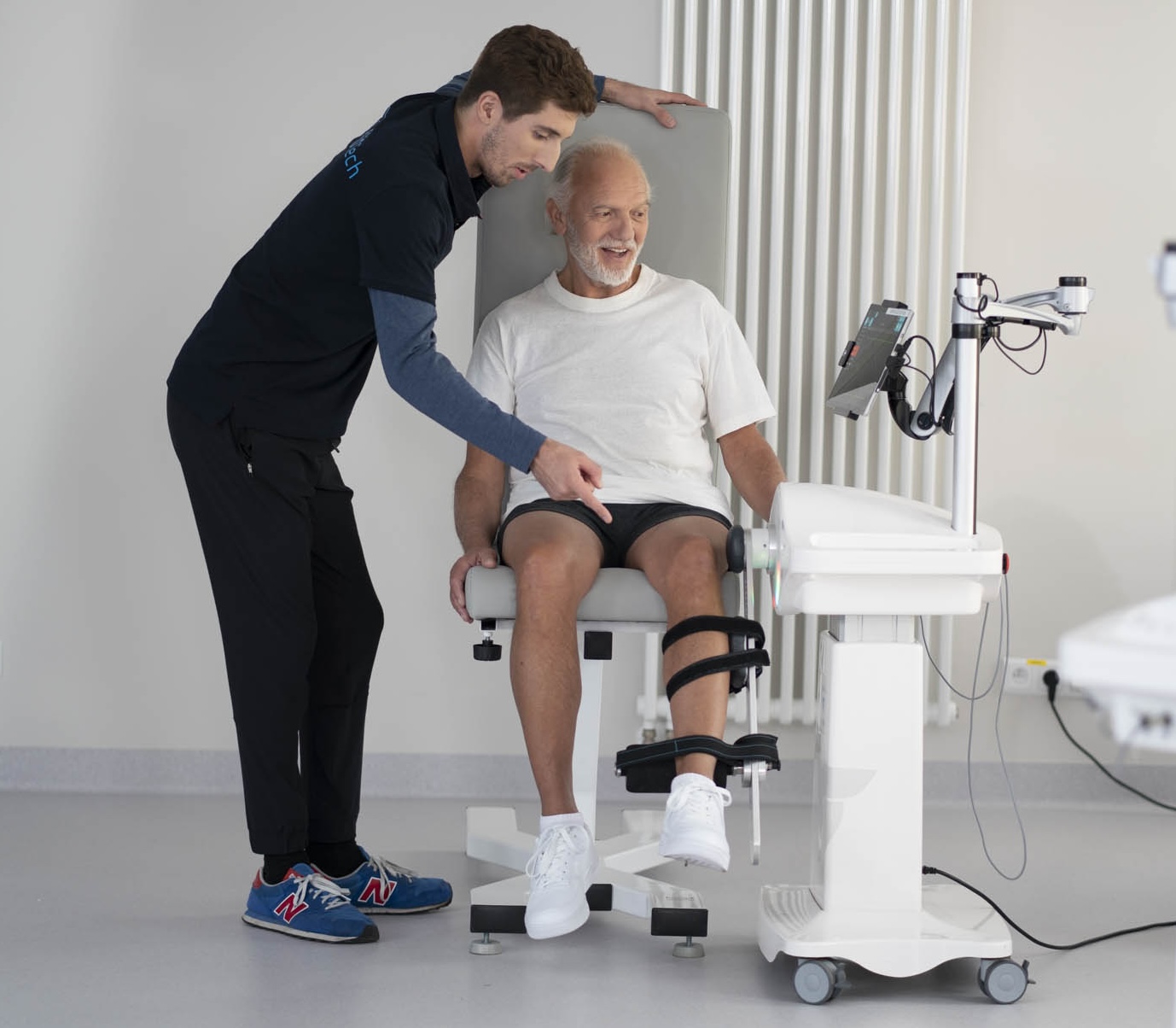 Physiotherapeutische Behandlung des Knies bei NEUREA