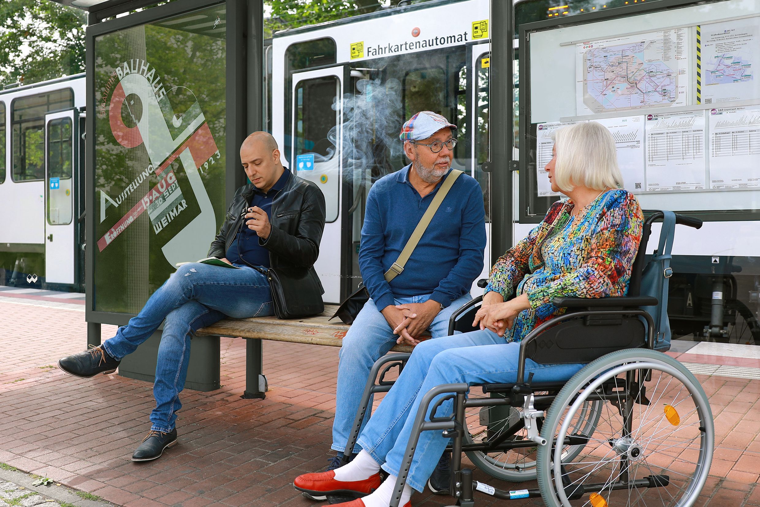 S-Bahn am Bahnhof Stuttgart-Weilimdorf